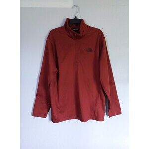 North Face Quarter Zip Long Sleeve Fleece Sweater Standing Collar Men’s XL